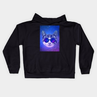 Galaxy Cat Kids Hoodie